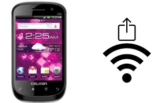 Come generare un codice QR con la password Wi-Fi su un Celkon A95