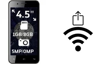 Come generare un codice QR con la password Wi-Fi su un Celkon Diamond Q4G