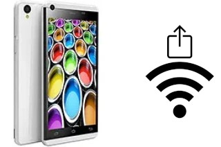 Come generare un codice QR con la password Wi-Fi su un Celkon Q500 Millennium Ultra