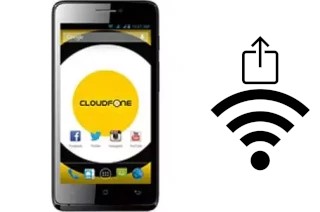 Come generare un codice QR con la password Wi-Fi su un CloudFone Excite 451TV