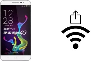 Come generare un codice QR con la password Wi-Fi su un Coolpad Y76