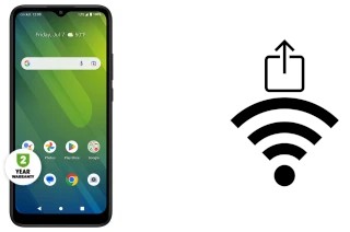 Come generare un codice QR con la password Wi-Fi su un Cricket Icon 5