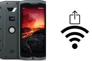 Come generare un codice QR con la password Wi-Fi su un CROSSCALL CORE-M4 GO