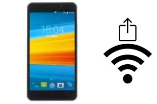 Come generare un codice QR con la password Wi-Fi su un DEXP Ixion MS155 Coil