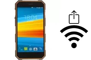 Come generare un codice QR con la password Wi-Fi su un DEXP Ixion P350 Tundra