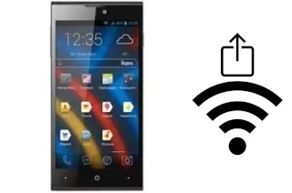 Come generare un codice QR con la password Wi-Fi su un DEXP Ixion Y 5