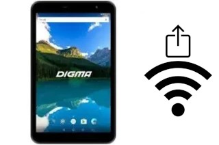 Come generare un codice QR con la password Wi-Fi su un Digma Optima 8019N 4G