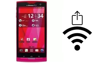 Come generare un codice QR con la password Wi-Fi su un DoCoMo F-05D