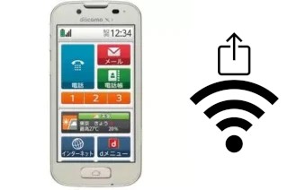 Come generare un codice QR con la password Wi-Fi su un DoCoMo F-08E