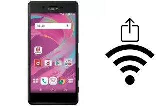 Come generare un codice QR con la password Wi-Fi su un DoCoMo SO-04H