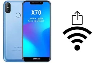 Come generare un codice QR con la password Wi-Fi su un Doogee X70