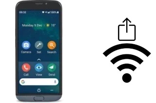 Come generare un codice QR con la password Wi-Fi su un Doro 8050 Plus