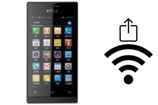 Come generare un codice QR con la password Wi-Fi su un Eton T850