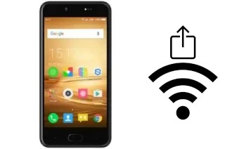 Come generare un codice QR con la password Wi-Fi su un Evercoss U50A Plus