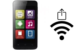 Come generare un codice QR con la password Wi-Fi su un Evolio M4 Magic