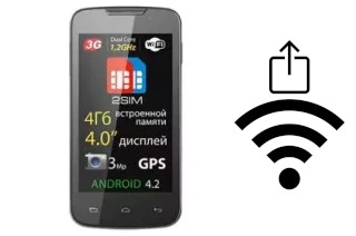 Come generare un codice QR con la password Wi-Fi su un Explay Alto