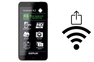 Come generare un codice QR con la password Wi-Fi su un Explay Diamond