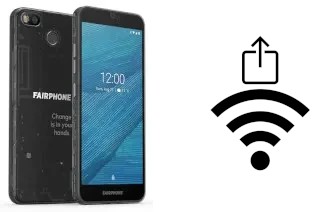 Come generare un codice QR con la password Wi-Fi su un Fairphone 3