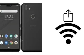 Come generare un codice QR con la password Wi-Fi su un Fujitsu ARROWS BZ01