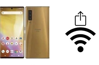 Come generare un codice QR con la password Wi-Fi su un Fujitsu ARROWS NX9