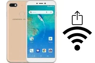 Come generare un codice QR con la password Wi-Fi su un General Mobile GM 9 Go