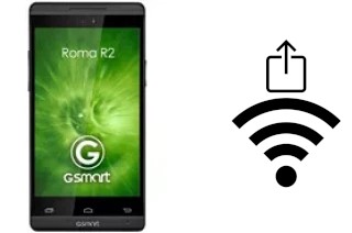 Come generare un codice QR con la password Wi-Fi su un Gigabyte GSmart Roma R2