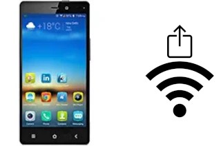 Come generare un codice QR con la password Wi-Fi su un Gionee Elife E6