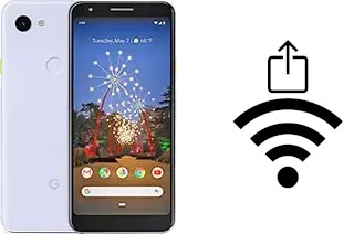 Come generare un codice QR con la password Wi-Fi su un Google Pixel 3a XL