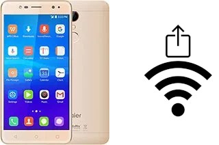 Come generare un codice QR con la password Wi-Fi su un Haier L7