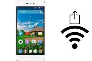 Come generare un codice QR con la password Wi-Fi su un Highscreen Power Five Pro