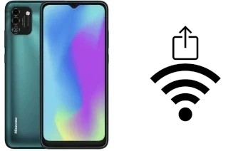 Come generare un codice QR con la password Wi-Fi su un HiSense e50 lite