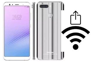 Come generare un codice QR con la password Wi-Fi su un HiSense H11 Pro