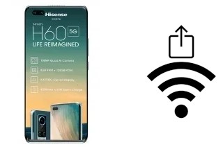 Come generare un codice QR con la password Wi-Fi su un HiSense H60 5G