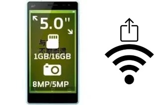 Come generare un codice QR con la password Wi-Fi su un HiSense I632M