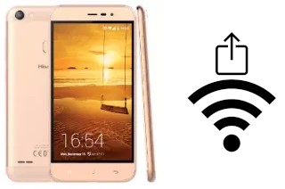 Come generare un codice QR con la password Wi-Fi su un HiSense Infinity Faith