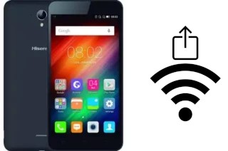 Come generare un codice QR con la password Wi-Fi su un HiSense L690