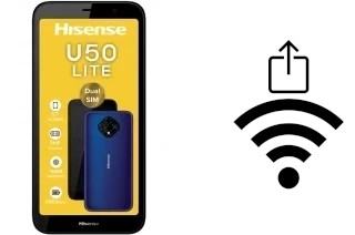 Come generare un codice QR con la password Wi-Fi su un HiSense U50 Lite