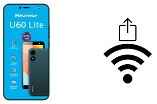 Come generare un codice QR con la password Wi-Fi su un HiSense U60 Lite