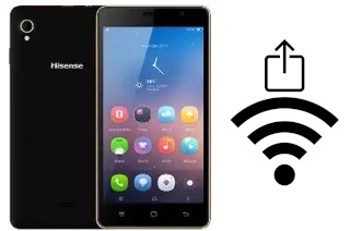 Come generare un codice QR con la password Wi-Fi su un HiSense U972