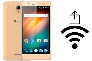 Come generare un codice QR con la password Wi-Fi su un HiSense U989 Pro