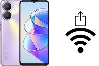 Come generare un codice QR con la password Wi-Fi su un Honor Play 40 Plus