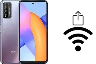 Come generare un codice QR con la password Wi-Fi su un Honor 10X Lite