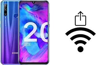 Come generare un codice QR con la password Wi-Fi su un Honor 20 lite