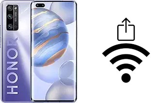 Come generare un codice QR con la password Wi-Fi su un Honor 30 Pro+