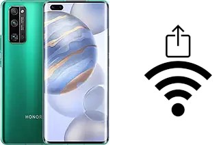 Come generare un codice QR con la password Wi-Fi su un Honor 30 Pro