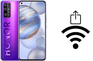 Come generare un codice QR con la password Wi-Fi su un Honor 30