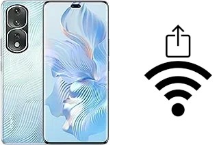 Come generare un codice QR con la password Wi-Fi su un Honor 80 Pro