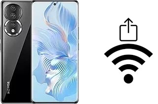 Come generare un codice QR con la password Wi-Fi su un Honor 80