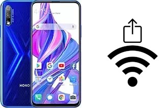 Come generare un codice QR con la password Wi-Fi su un Honor 9X (China)