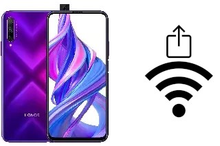 Come generare un codice QR con la password Wi-Fi su un Honor 9X Pro